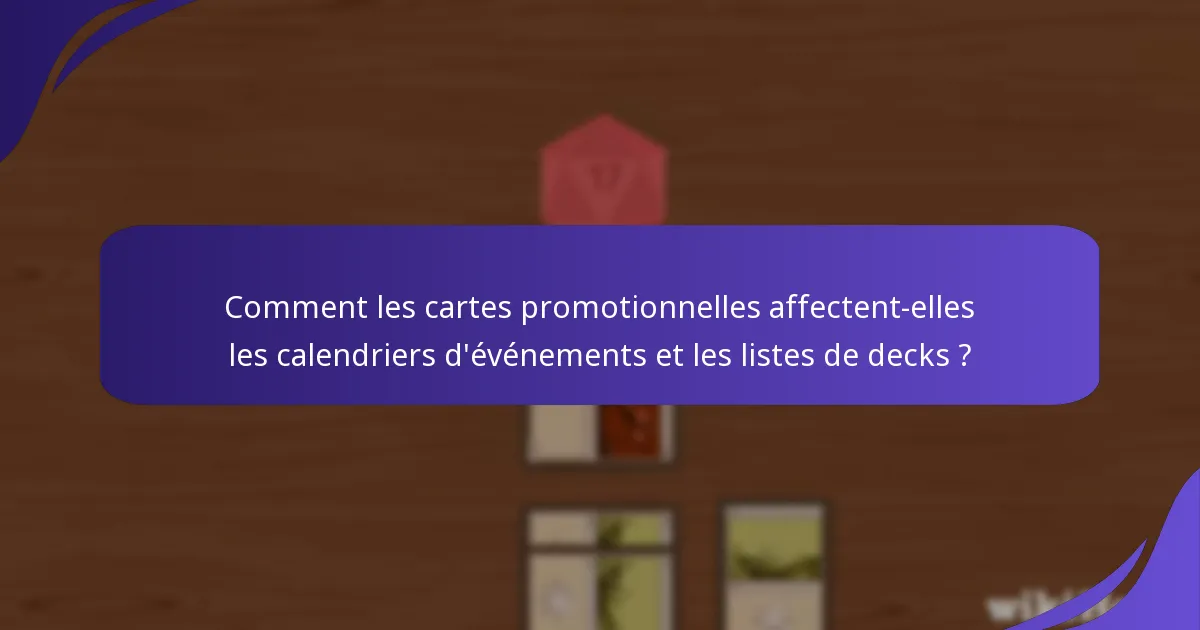 Comment les cartes promotionnelles ont-elles évolué à travers différents ensembles ?