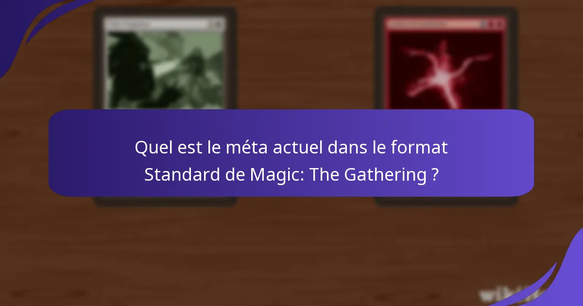 Comment les joueurs développent-ils des stratégies dans le méta actuel ?