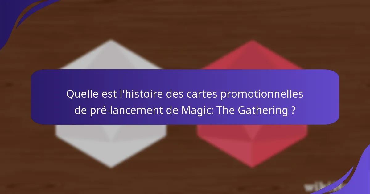 Quelles cartes promotionnelles sont considérées comme emblématiques dans l’histoire de MTG ?